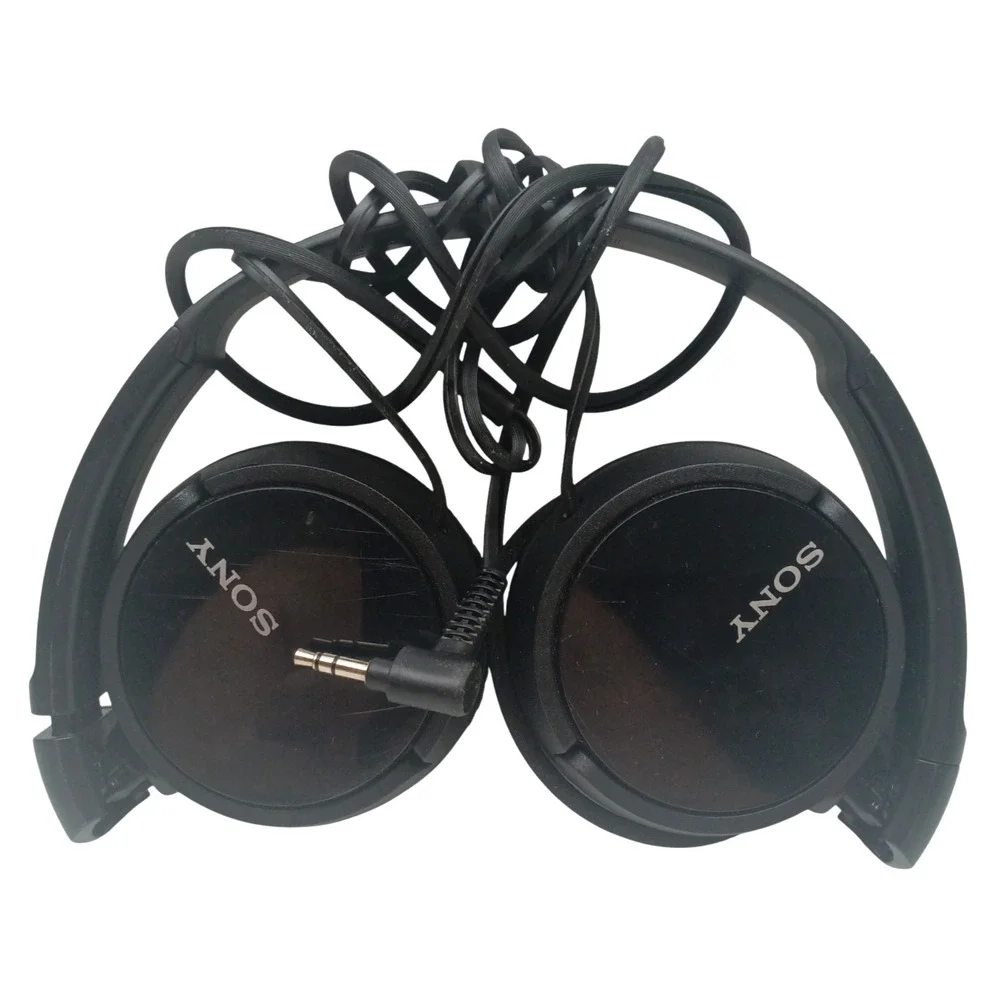 Sony Black Folding Over Ear Compact Headphones / 3.5mm Jack‎